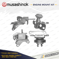 Musashinok Full Engine Mount Kit for Ford Telstar AR AS TX5 2.0L FE 83-87 Auto
