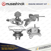 Musashinok Full Engine Mount Kit for Ford Telstar AR AS TX5 2.0L FE 83-87 Manual