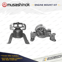 Musashinok LH + RH Engine Mount Kit for Ford Laser KJ 1.6L 1.8L 4Cyl B6 BP 94-99