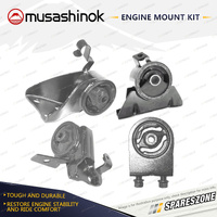 Musashinok Full Engine Mount Kit for Ford Laser KN KQ 1.8L 4Cyl FP 98-02 Auto