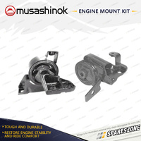 Musashinok LH + RH Engine Mount Kit for Ford Laser KN KQ 1.8L 2.0L 98-02 Auto