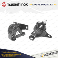 Musashinok LH + RH Engine Mount for Ford Mondeo HA HB 2.0L 4Cyl ZH20 94-96 Auto