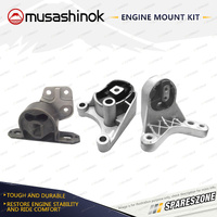 Musashinok Full Engine Mount Kit for Ford KATA TB 1.3L 4Cyl BL13 99-03 Manual