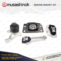 Full Engine Mount Kit for Ford Mondeo XR5 MA MB 2.5L 5Cyl Turbo 07-14 Manual