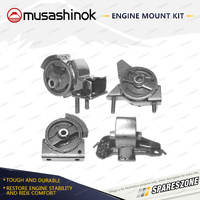 Full Engine Mount Kit Type1 for Holden Nova LE LF 1.6L 4AFC 4AFE 89-94 Auto