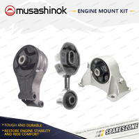 Musashinok Full Engine Mount Kit for Holden Vectra ZC 3.2L V6 Z32SE 03-06 Auto