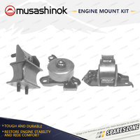 LH + RH + Mid Engine Mount for Holden Apollo JK JL 2.0L 3SFC 3SFE 89-93 Manual