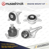 Full Engine Mount Kit for Holden Astra TS 1.8L 4Cyl X18XE1 Z18XE 98-05 Manual