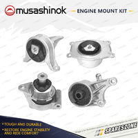 Musashinok Full Engine Mount Kit for Holden Zafira TT 2.2L Z22SE 01-06 Manual