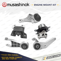 Musashinok Full Engine Mount Kit for Holden Barina Combo Van XC 1.4L 4Cyl Z14XEP