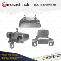 Front + Rear Engine Mount for Holden Jackaroo UBS25 3.2L 4WD 6VD1 92-96 Manual