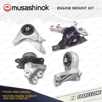 Musashinok Full Engine Mount Kit for Holden Captiva CG 3.2L 4WD LU1 06-11 Auto