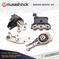 Musashinok Full Engine Mount Kit for Holden Barina RS TM 1.4L 1.6L 11-16 Manual