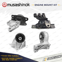 Full Engine Mount Kit for Holden Captiva CG 2.0L 4Cyl Z20S1 with Al Bracket