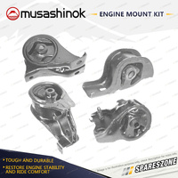 Full Engine Mount Kit for Honda Civic ED EE CRX ED EF Concerto MA 84-93 Manual
