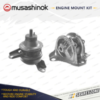 LH + RH Engine Mount Kit for Honda CRV RD1 2.0L 4Cyl 4WD B20B1 B3 B8 95-01 Auto