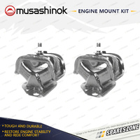 Front + Rear Engine Mount for Honda Prelude AB 1.8L 4Cyl SB0 82-87 Auto & Man