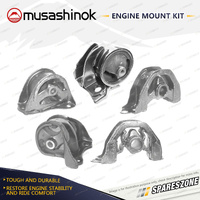 Full Engine Mount Kit for Honda Civic EG 1.5L 4Cyl D15B4 91-95 Auto 50mm C-C