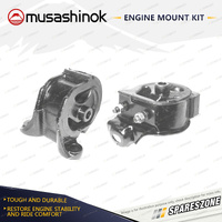 LH + RH Engine Mount for Honda Accord CB7 2.2L Exi F22A5 F22A9 89-93 Auto & Man