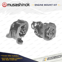 LH + RH Engine Mount Kit for Honda Accord CB3 CB9 2.0L 2.2L 89-94 Auto Manual