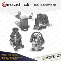 Front + Rear + LH + LH Mid Engine Mount for Honda Odyssey RA3 2.3L 97-00 Auto