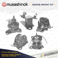Musashinok Full Engine Mount Kit for Honda Odyssey RA6 2.3L 4Cyl F23A 99-04 Auto