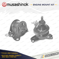 Musashinok LH + RH Engine Mount for Honda Accord CG CK 2.3L 4Cyl 97-03 Manual