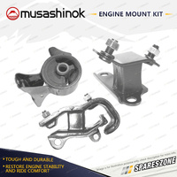 LH + LH Mid + RH Engine Mount Kit for Honda Odyssey RA8 3.0L V6 J30A3 00-04 Auto