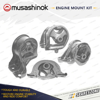 Full Engine Mount Kit for Honda CRX ED9 Integra DA9 1.6L 1.8L 87-93 Auto