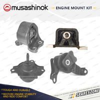 Front + Rear + LH + RH Engine Mount for Honda CRV RD 2.0L 2.4L 4WD 01-07 Auto