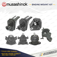 Full Engine Mount Kit for Honda Accord Euro CM5 2.4L 4Cyl K24A8 03-08 Manual