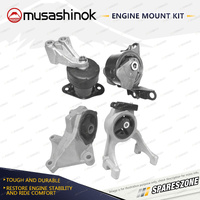 Front + Rear + LH + RH Engine Mount for Honda Odyssey RB3 2.4L K24Z2 08-14 Auto