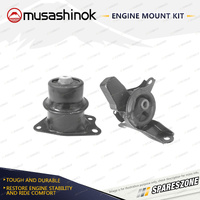 LH + RH Engine Mount Kit for Honda Jazz GE6 GE8 1.3 1.5L 4Cyl 08-14 Auto