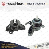 LH + RH Engine Mount Kit for Hyundai i45 YF 2.4L 4Cyl 10-13 2 Bolt Bracket