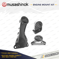 Full Engine Mount Kit for Hyundai Excel X2 S Coupe 1.5L 4Cyl G4DJ 89-94 Manual