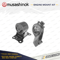 Musashinok LH + RH Engine Mount Kit for Hyundai Sonata EF EF-B 2.5L 2.7L Manual