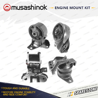 Musashinok Full Engine Mount Kit for Hyundai Trajet FO 2.0L 4Cyl G4JP 99-08 Auto