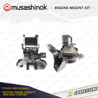 LH + RH Engine Mount Kit for Hyundai Santa Fe SM 2.4L 4Cyl 4WD G4JS 00-03 Manual