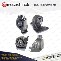 Musashinok Full Engine Mount Kit for Hyundai Grandeur XG 3.0L V6 G6CT 99-04 Auto