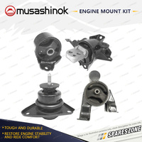 Full Engine Mount Kit Long Bracket for Hyundai i30 i30cw FD 1.6L D4FB 07-13 Auto