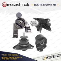 Musashinok Full Engine Mount Kit for Hyundai i30 FD 1.6L 4Cyl G4FC 08-12 Manual