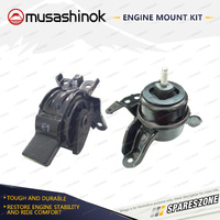 LH + RH 2 Bolt Engine Mount Kit for Hyundai i45 YF 2.0L 4Cyl G4KD 10-12 Auto