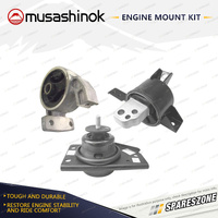 Full Engine Mount Kit for Hyundai Accent MC 1.6L 4Cyl G4ED 06-10 Auto & Man