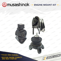 Full Genuine Engine Mount Kit for Hyundai Santa Fe CM 2.4L 4WD G4KE 09-13 Auto