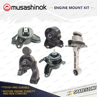 Full Engine Mount Kit for Hyundai i45 YF 2.4L G4KJ 10-13 2 Bolt Hole Bracket