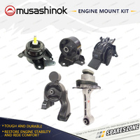 Musashinok Full Engine Mount Kit for Hyundai i45 YF 2.0L G4KD 10-12 RH One Bolt