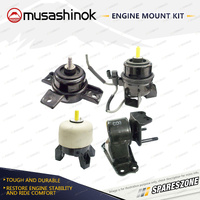 Full Engine Mount Kit for Hyundai Santa Fe CM 2.7L V6 4WD G6EA 06-09 Manual