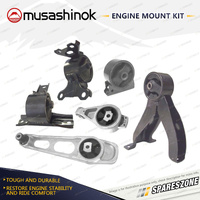 Musashinok Full Engine Mount Kit for Jeep Compass MK 2.4L 4WD ED3 07-17 Auto