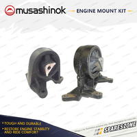 Front LH + Front RH Engine Mount for Jeep Cherokee KJ 2.4L 4WD ED1 04-06 Manual