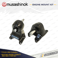 Front LH + Front RH Engine Mount Kit for Jeep Wrangler JK 3.6L V6 4WD ERB 12-On